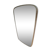Miroir forme libre asymétrique moderniste 50 60 s 57x36cm
