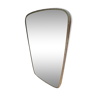 Mirror freeform asymmetrical modernist 50 60 s 57x36cm