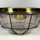 1960s 1970s Ceiling Lamp Flush Mount by Glashütte Limburg Germany