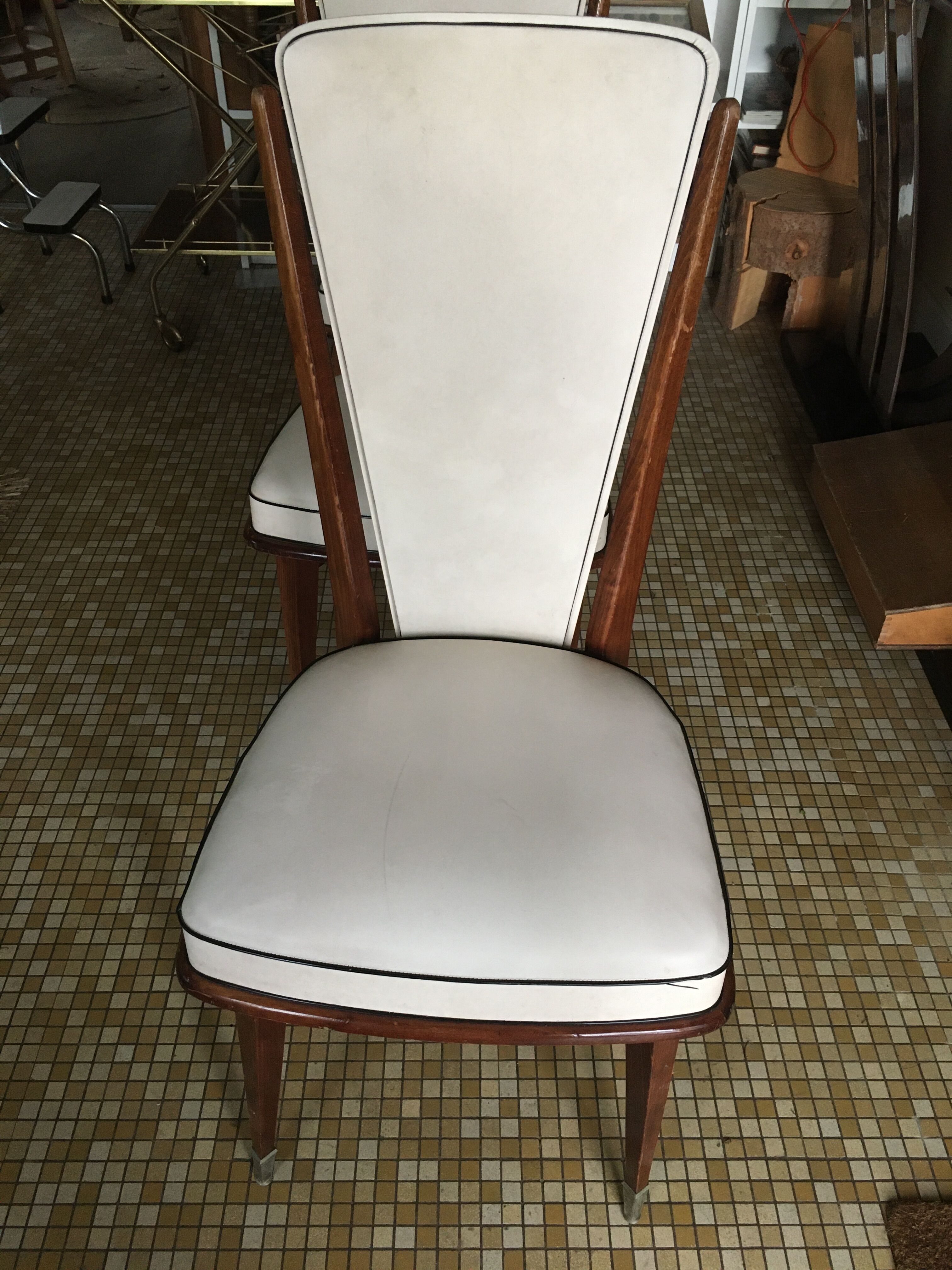 Trio of Monobloc chairs