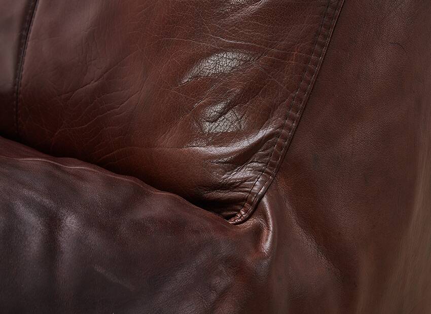 Early Bambole Lounge Chair + Ottoman by Mario Bellini for C&B Italia 1972