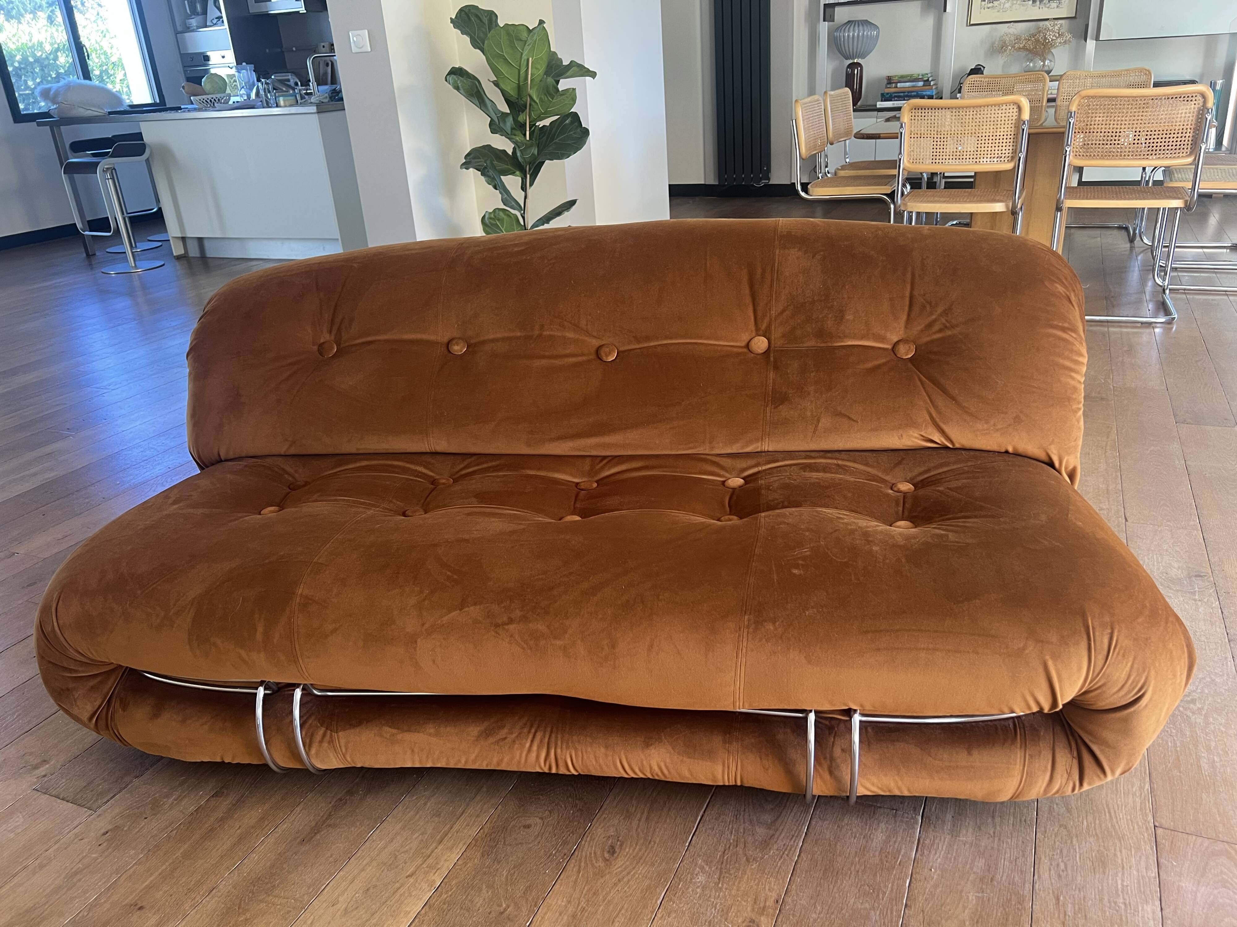 Soriana sofa by Afra & Tobia Scarpa for Cassina