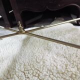 Table low neo - classical marble gold metal legs on the top. 1970