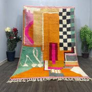 Tapis berbère en laine pure 2.5 x 1.5 m