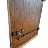 hand-forged studded castle doors + frame from the 1800s/1900s