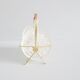 Glass coasters in stand, eight piece bar set, mid century bar accessories
