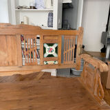 Banc / fauteuil  indien en bois