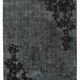 Hand-Knotted Hi-Low Pile Oriental 1980s 144 cm x 245 cm Black Carpet
