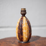 Art Deco Tortoiseshell Style Lamp Base