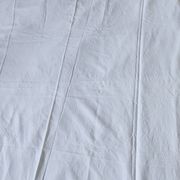 190 x 260 cm "CK" antique linen flat sheet