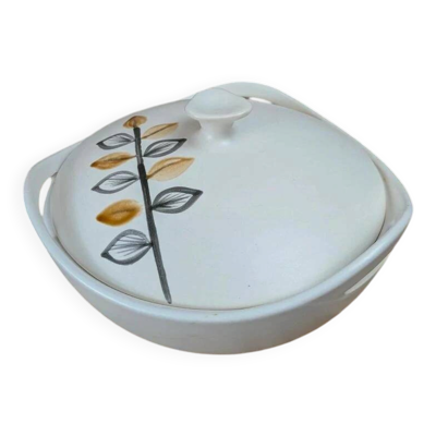 Soupière vintage Niderviller années 70 – style Capron Vallauris