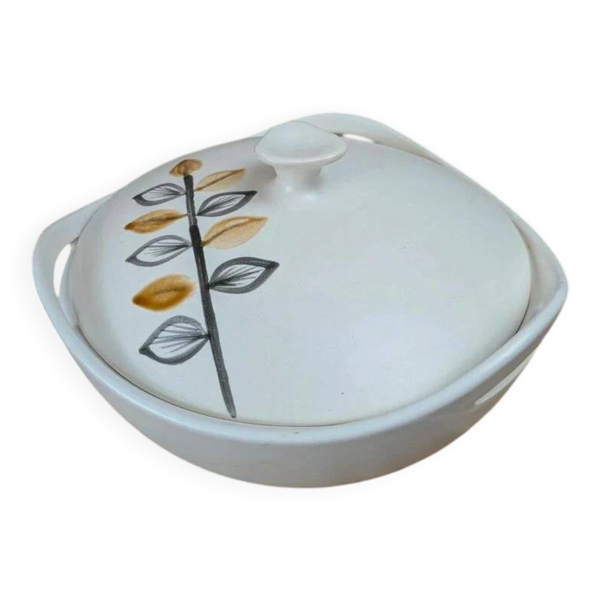 Soupière vintage Niderviller années 70 – style Capron Vallauris