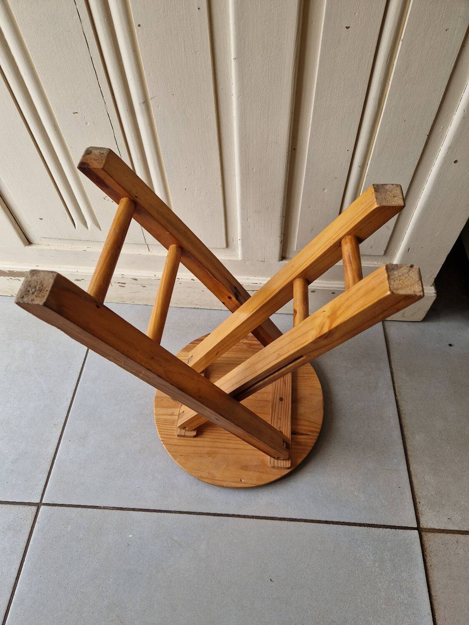 Adrian Reed Suzy Stool Wooden Folding Stool