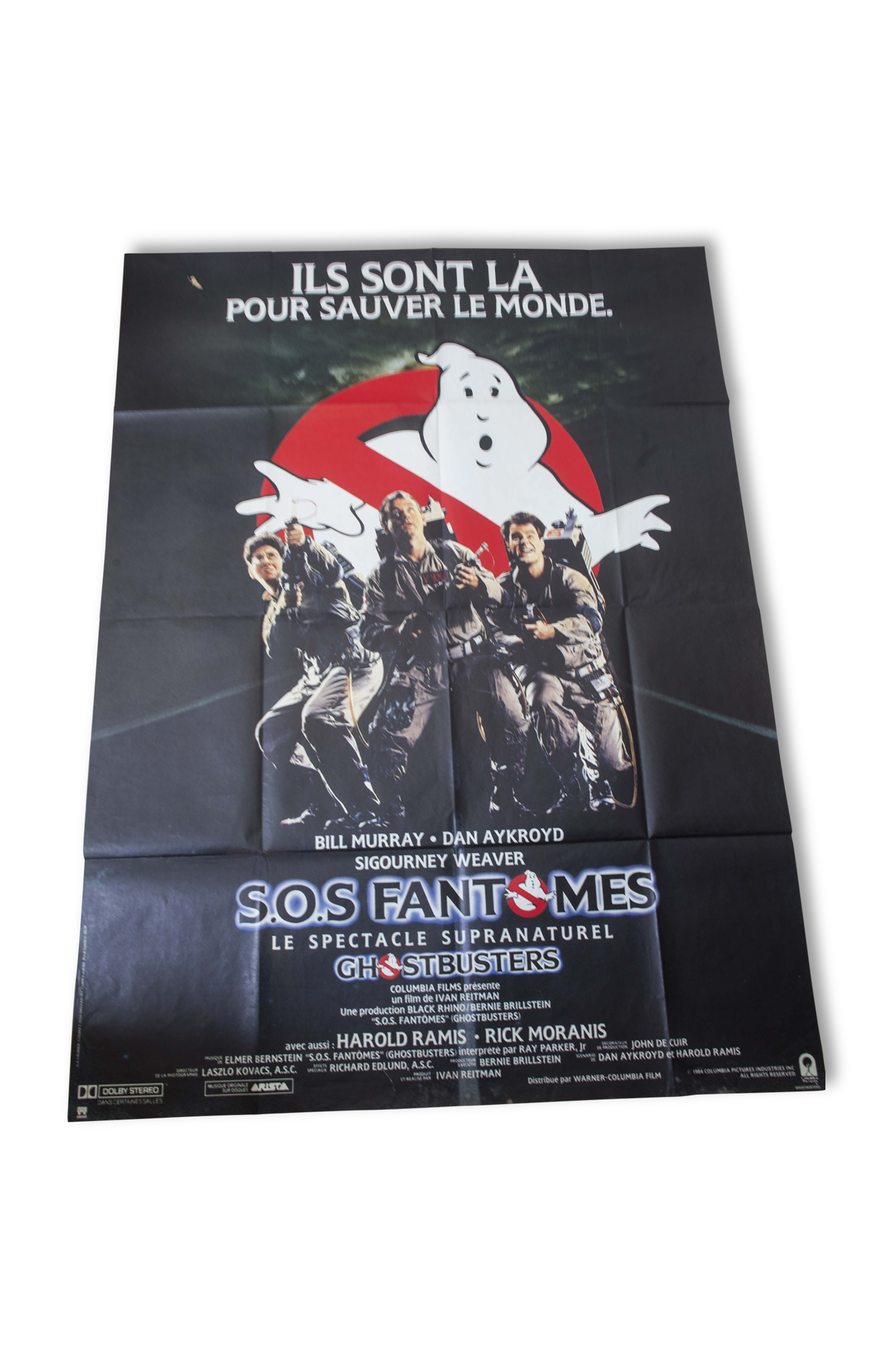 Affiche originale du film Ghostbusters de 1984