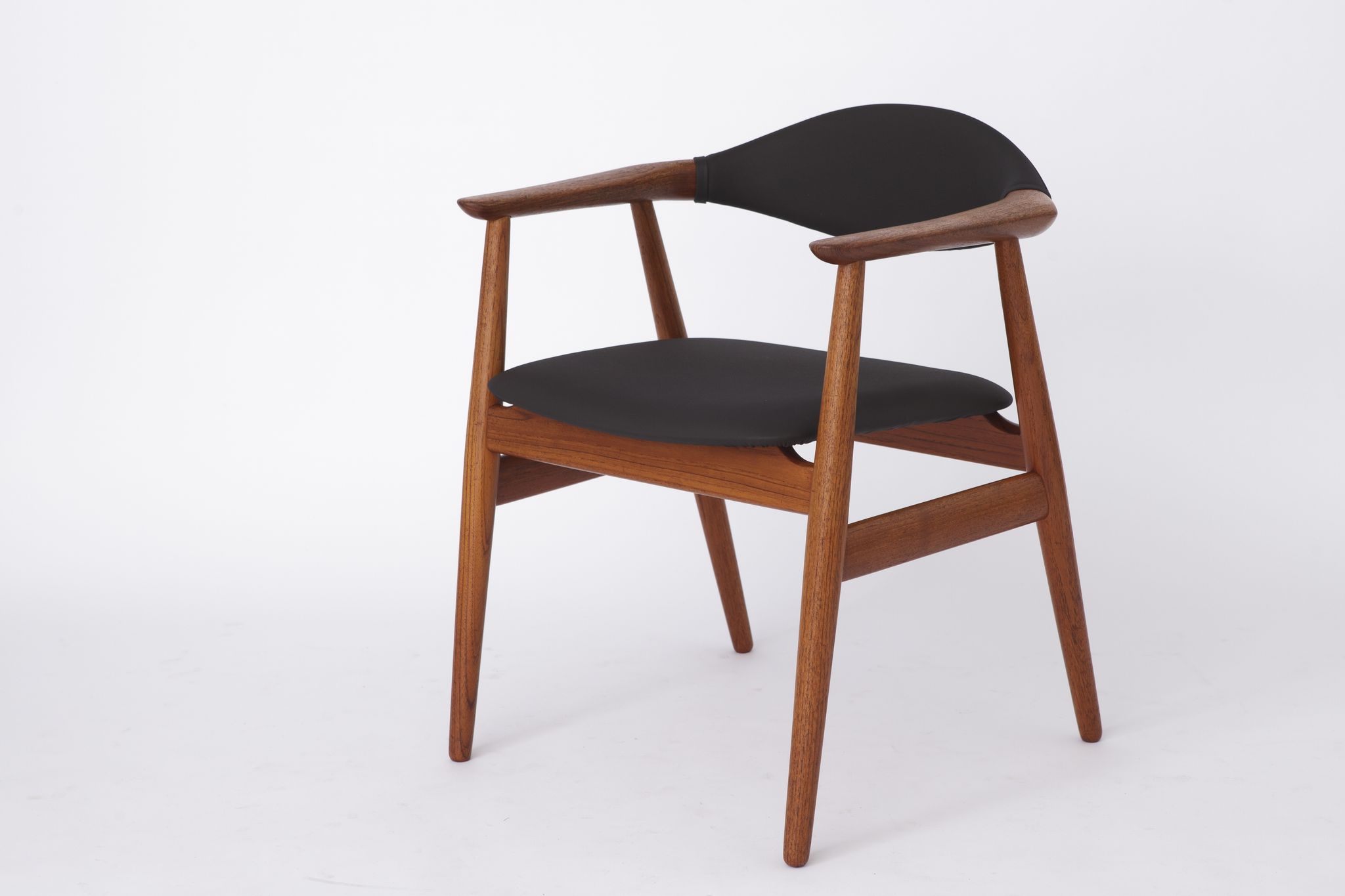 Armchair Erik Kirkegaard, 1960s Denmark, Vintage, Teak, for manufacturer Glostrup