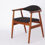 Armchair Erik Kirkegaard, 1960s Denmark, Vintage, Teak, for manufacturer Glostrup
