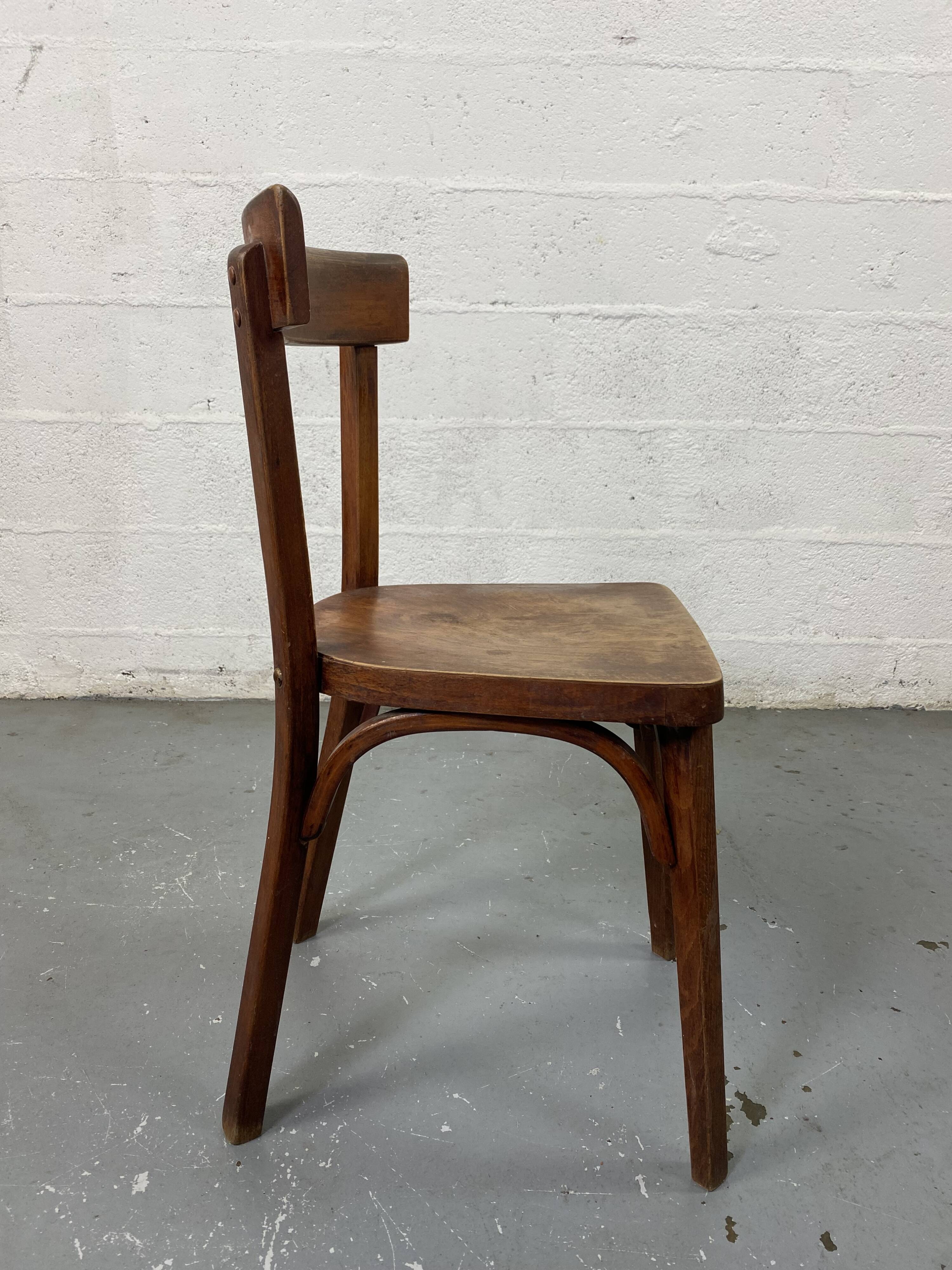 Bistro wooden chair