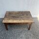 Table basse en bois massif