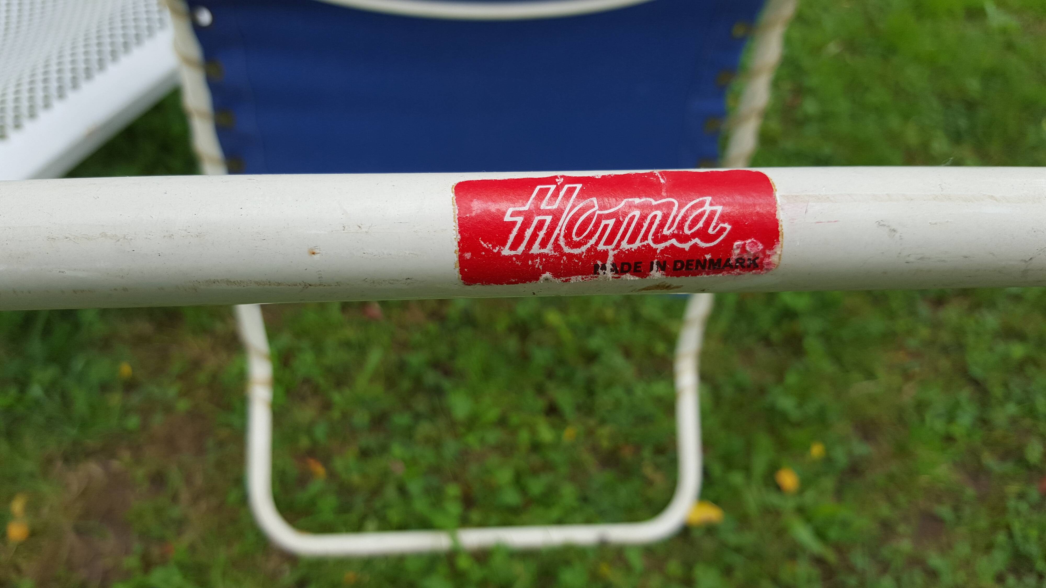 Homa Denmark vintage sunbed lounger