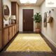 Handmade traditional pure wool rug size 2/3 m