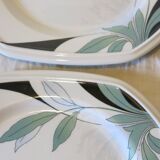 4 dessert plates from Pontesa Spain "Art Nouveau type" in very good condition