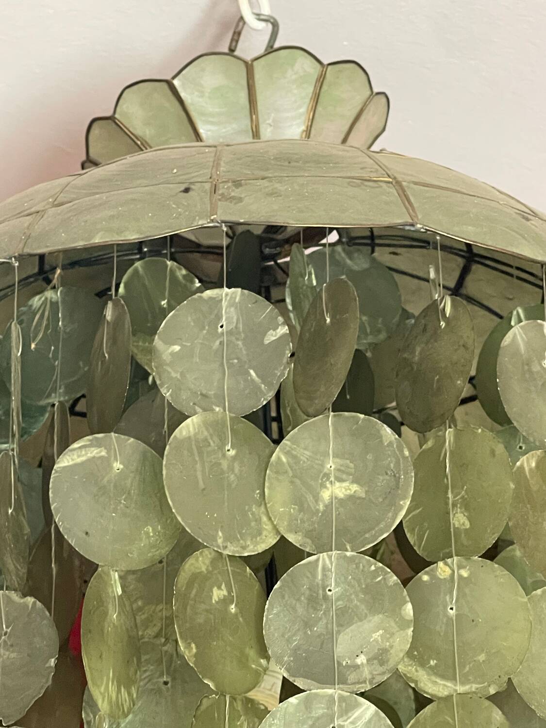 Mother-of-pearl pendant from Asia, 1970s/80s.