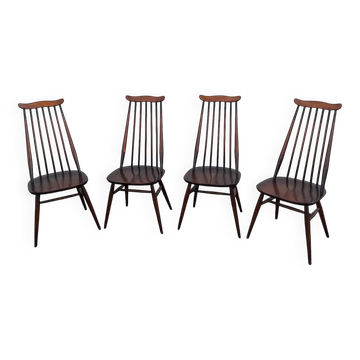 Lot de 4  chaises Ercol Windsor