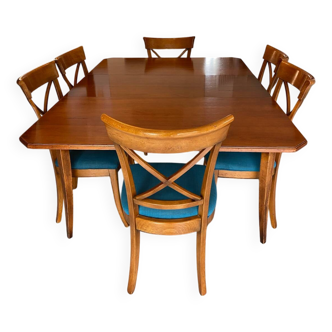 Table Roche Bobois et ses 6 chaises