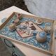 Old wooden dinette