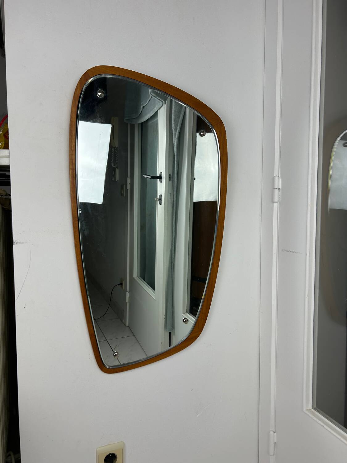 Vintage Scandinavian mirror