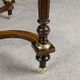 Middle table in rosewood veneer, Napoléon III period – 2nd half of the 19th century.