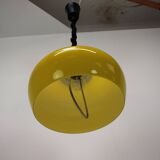 Adjustable Mid Century Pendant in the style of Meblo, 1980's, Czechoslovakia
