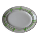 Ceranord St Amand oval checkered dish