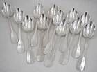 Ercuis Uniplat, Valois, 38-piece cutlery set in silver-plated metal, excellent condition.