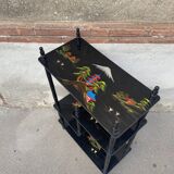 Black lacquer shelf