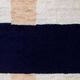 Small Moroccan wool rug 200cmx100cm traditional cotton