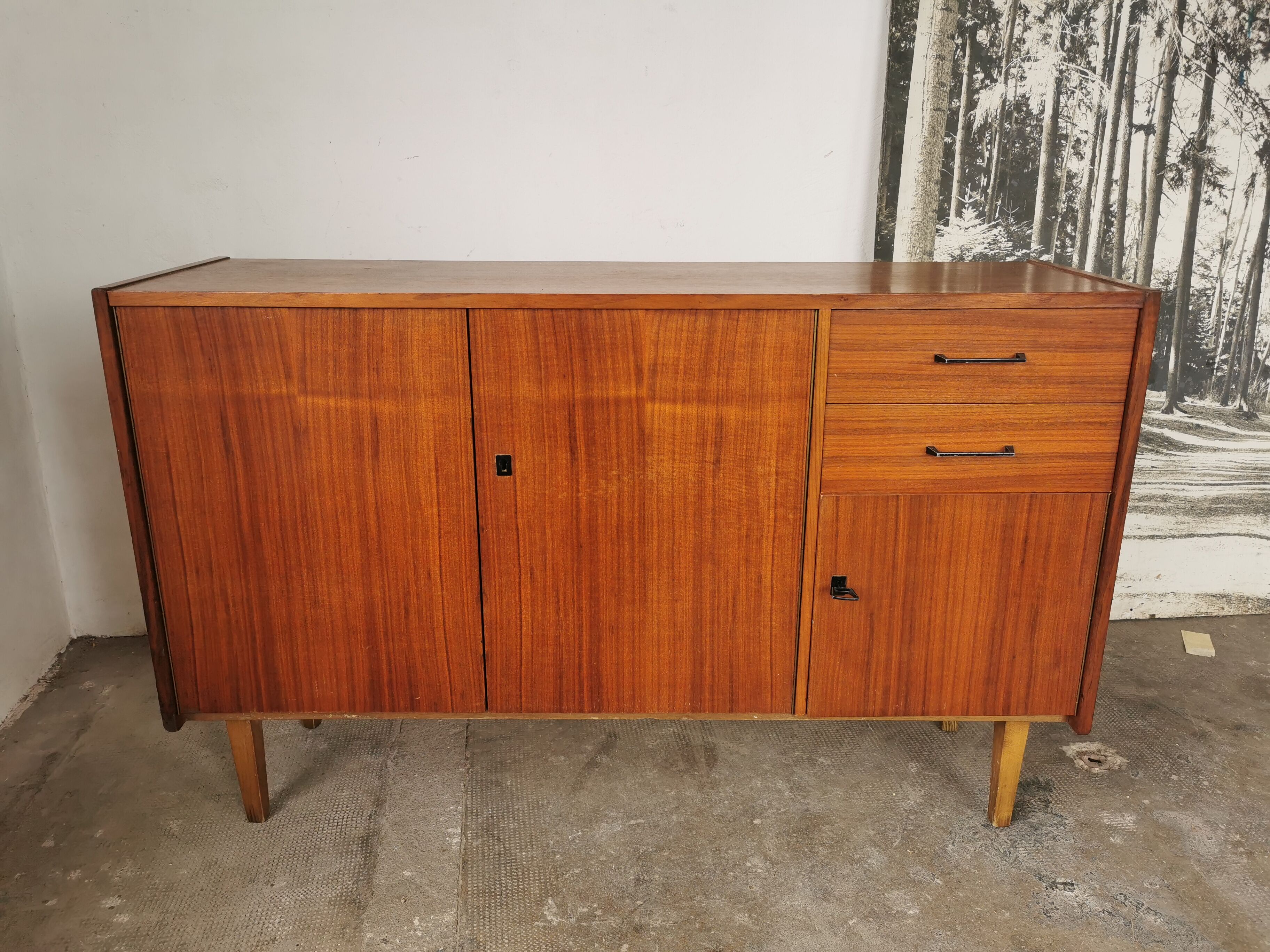 Vintage enfilade 1970