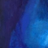 Abstract Blue Painting