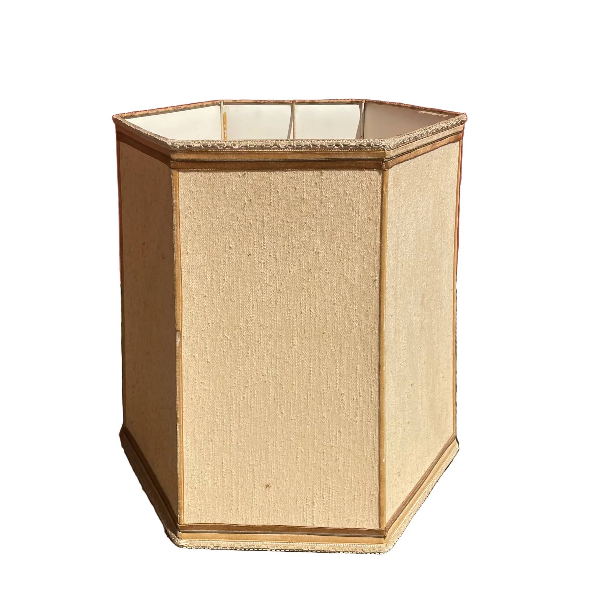 Abat-jour hexagonal ancien