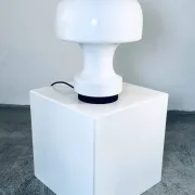 A-743 Mushroom Lamp By Glashütte Limburg, Germany, 1970S