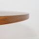 Mid-Century Round Walnut Dining Table, Denmark, 1970s
