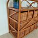 Commode vintage en rotin 4 tiroirs-esprit bohème-bord de mer