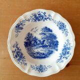 Assiettes creuses Sarreguemines  "romantic"