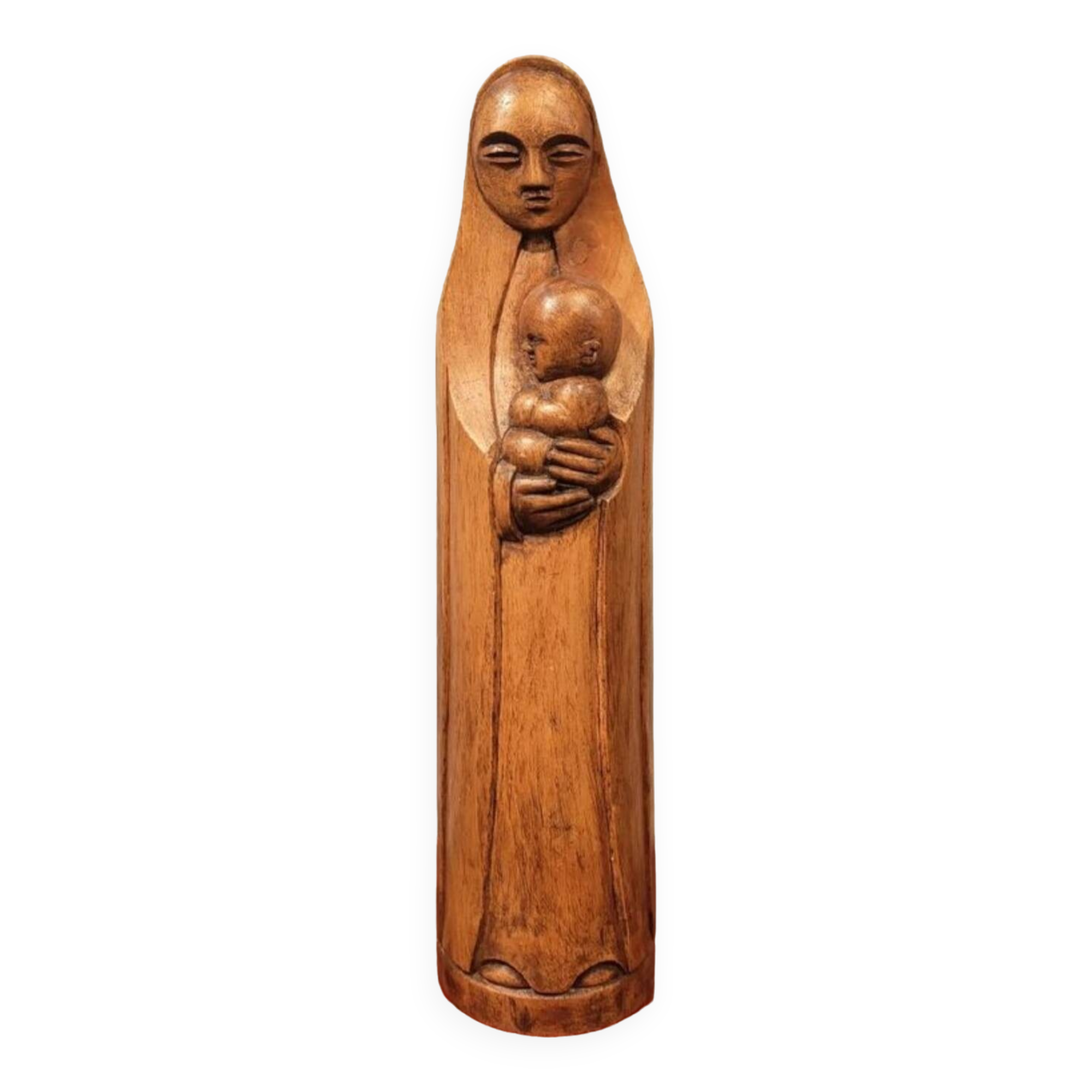 Sculpture bois vierge
