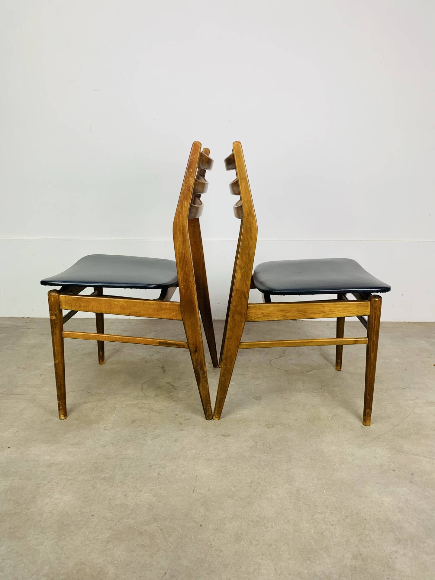 Paire de chaises scandinaves années 60