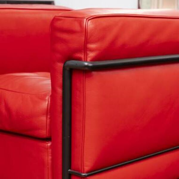 LC2, fauteuil — Le Corbusier, Pierre Jeanneret & Charlotte Perriand, créati