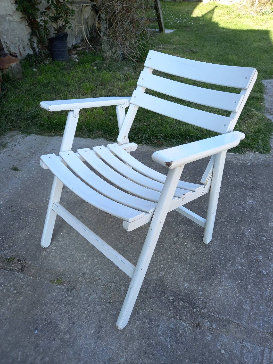 1960s garden armchair