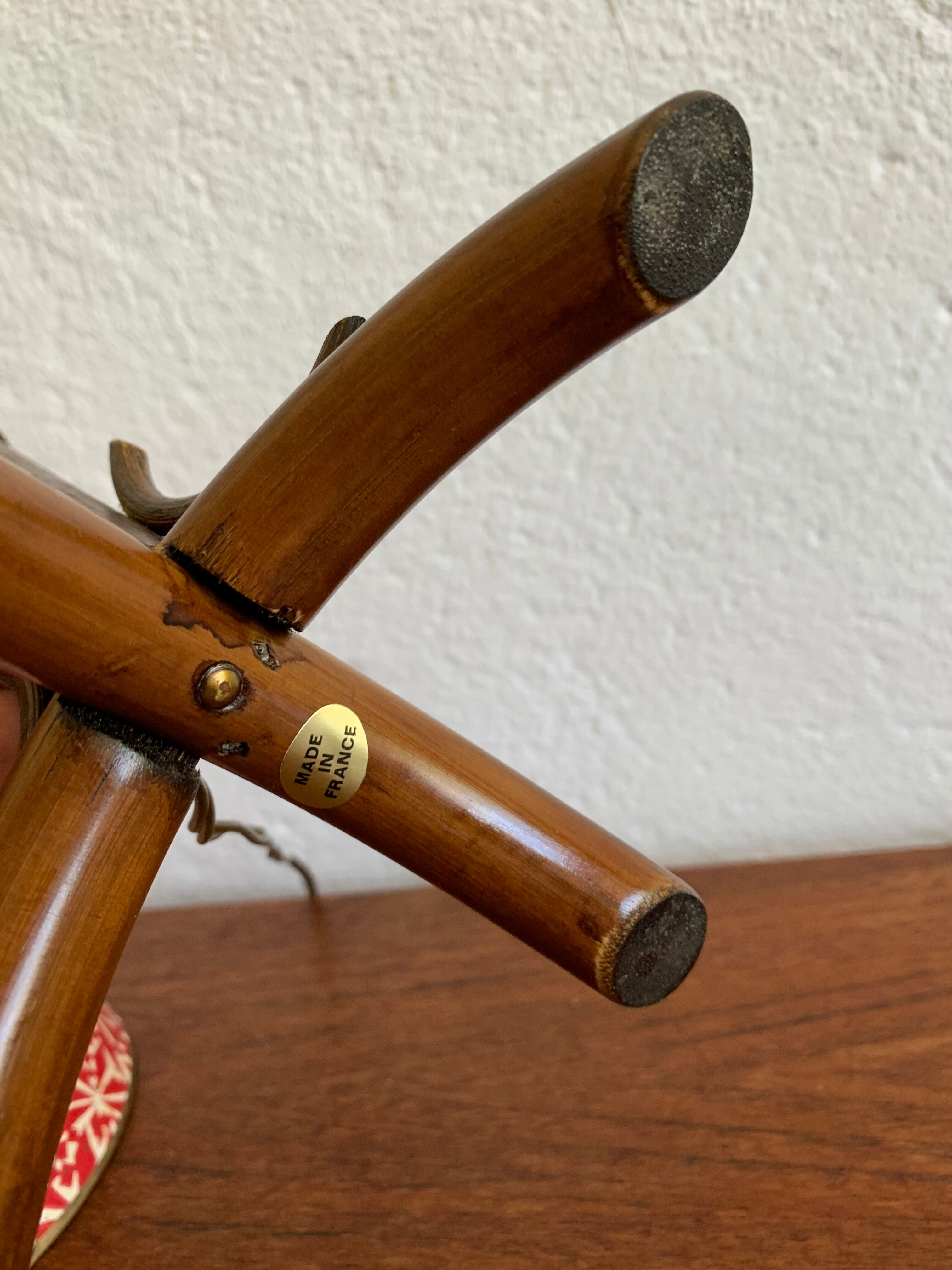 Vintage wooden lamp 50/60s