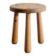 Swedish Modern Wooden "Skoga" Pine Tripod Stool by Axel Einar Hjorth, 1930s
