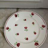Set of 6 flat plates Mireille Badonviller